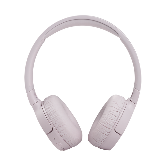 JBL Tune 660NC - Pink - Wireless, on-ear, active noise-cancelling headphones. - Front